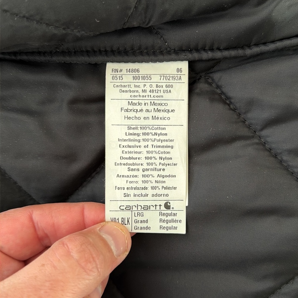 Carhartt Black Vest - Picture 4 of 5